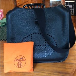 Hermès Black Evelyne TGM II